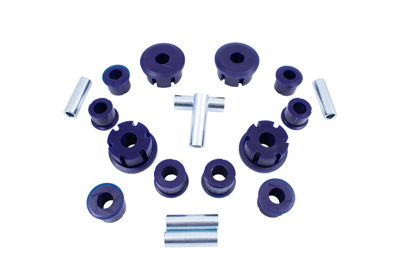 SPR Bushings - Leaf Spring - SuperPro 1984 Jeep Cherokee Base Rear Leaf Spring Bushing Kit (63mm Width)