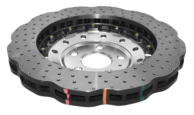 DBA 5000 Series Drilled Rotors - DBA 2015+ Audi RS-3 5000 Series Drilled Front Brake Rotor