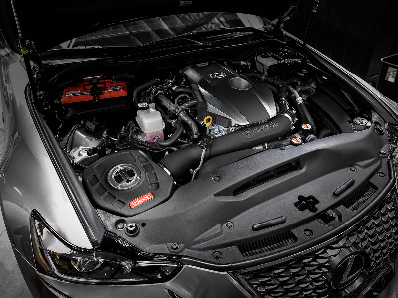 AFE Takeda Momentum Intake - aFe Takeda Momentum GT Pro 5R Cold Air Intake System 16-17 Lexus IS 200t