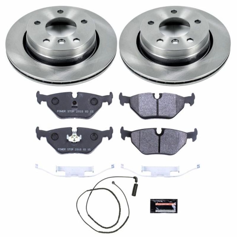 PSB Track Day SPEC Kit - Power Stop 2000 BMW 323Ci Rear Track Day SPEC Brake Kit