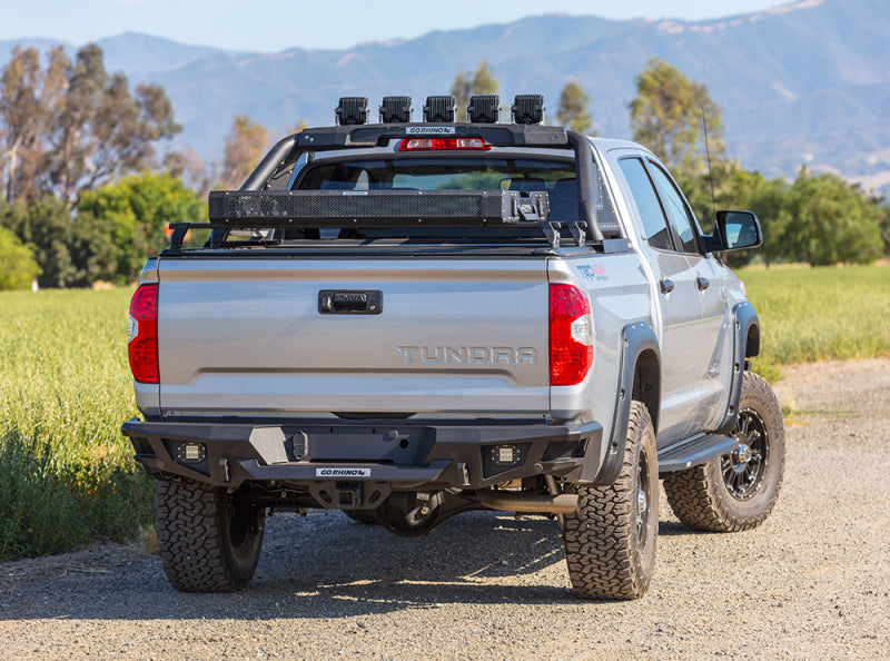 GOR BR20 Bumper - Go Rhino 14-20 Toyota Tundra BR20 Rear Bumper Replacement