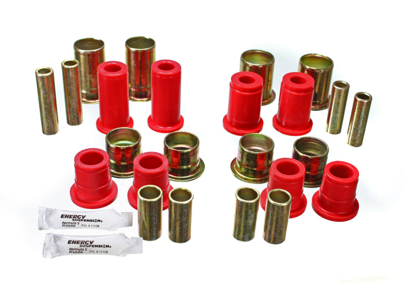 ES Cntrl Arm Bushings - Red - Energy Suspension GM Front Control Arm Bushing - Red