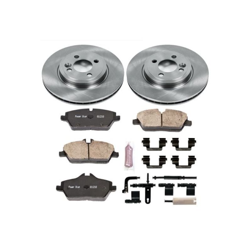 PSB Autospecialty Kit - Power Stop 07-10 Mini Cooper Front Autospecialty Brake Kit