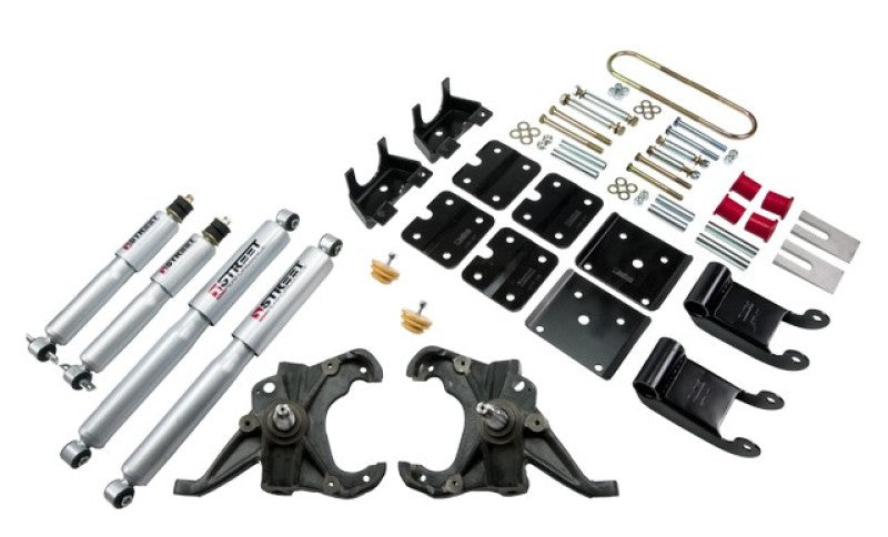 BT Lower Kit w SP Shocks - Belltech LOWERING KIT WITH SP SHOCKS