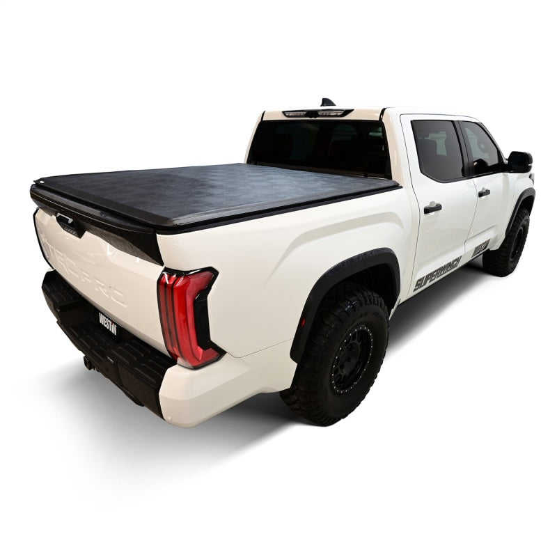 WES Soft Roll Tonneau Covers - Westin 22-24 Toyota Tundra 5.5ft. Bed Soft Roll Tonneau Cover - Black