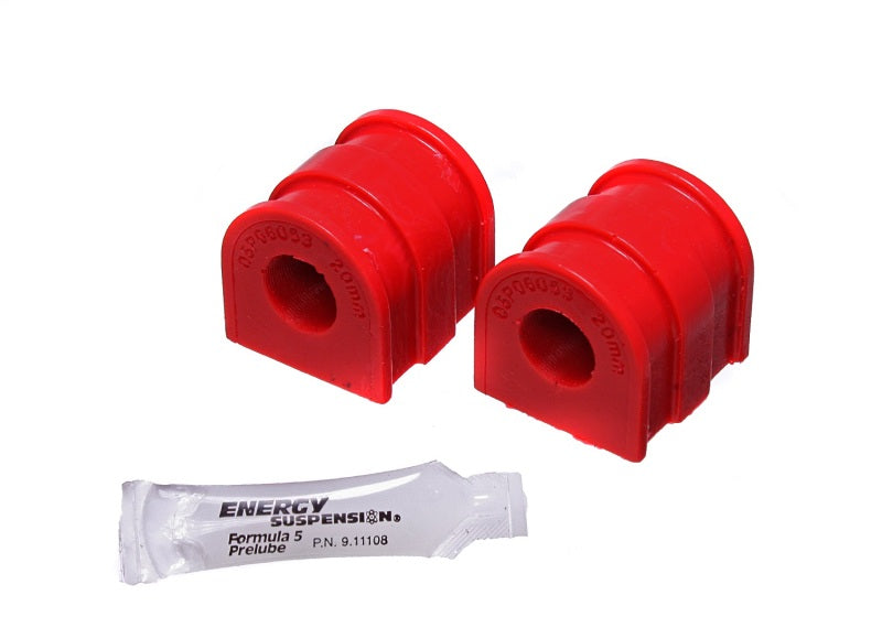 ES Sway Bar Bushings - Red - Energy Suspension 06-10 VW Passat (Incl. Wagon)/16+ VW Passat Red 20.7mm Rear Sway Bar Bushing Set