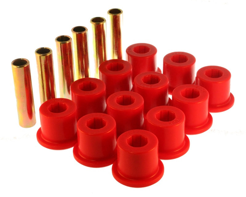 ES Spring/Shackle Bush - Red - Energy Suspension GM 2 & 4 X Rear Spring Bushing - Red
