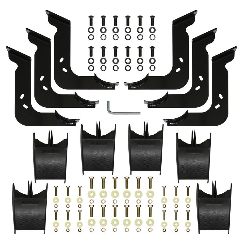 WES Nerf Bars - PRO TRAXX 4 - Westin 2022 Toyota Tundra CrewMax PRO TRAXX 4 Oval Nerf Step Bars - Black