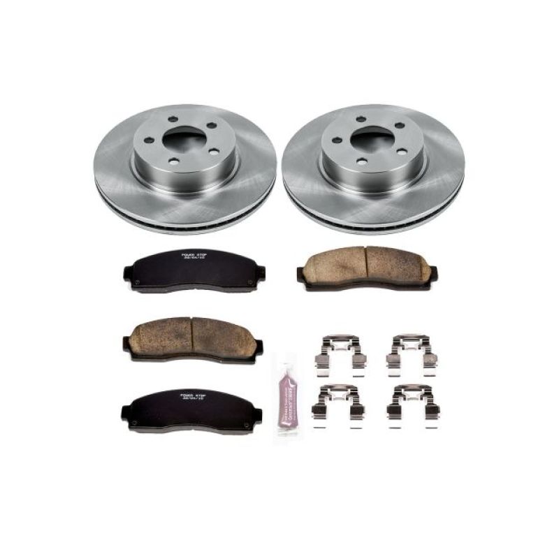 PSB Autospecialty Kit - Power Stop 01-03 Ford Explorer Sport Front Autospecialty Brake Kit