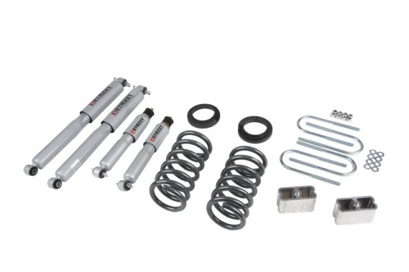 BT Lower Kit w SP Shocks - Belltech LOWERING KIT WITH SP SHOCKS