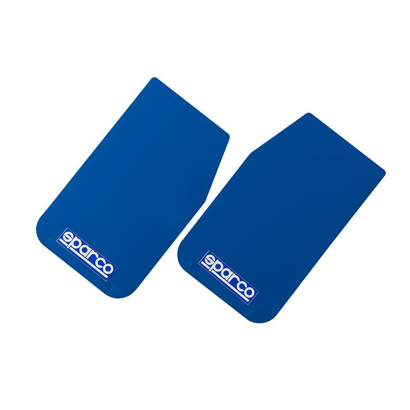 SPA Mud Flap Pair - Sparco Mud Flap Pair White