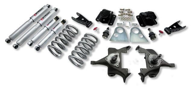 BT Lower Kit w SP Shocks - Belltech LOWERING KIT WITH SP SHOCKS