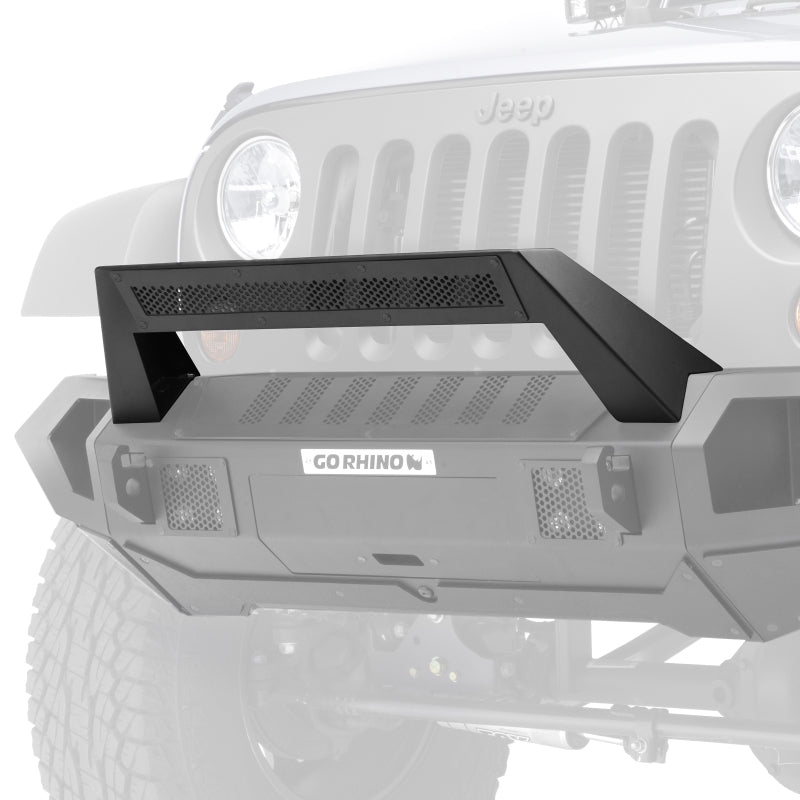 GOR Trailine Bumper - Go Rhino 07-20 Jeep Wrangler JL/JLU/JK/JKU/Gladiator JT Trailline 20 Light Mount Bar