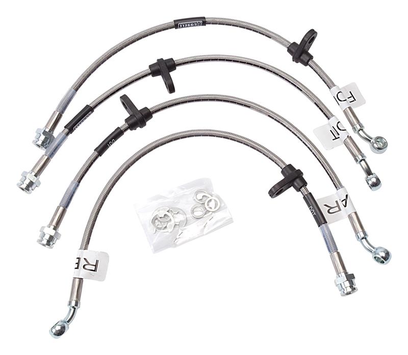 RUS Brake Line Kits - Russell Performance 99-02 Honda Civic Coupe Si Brake Line Kit