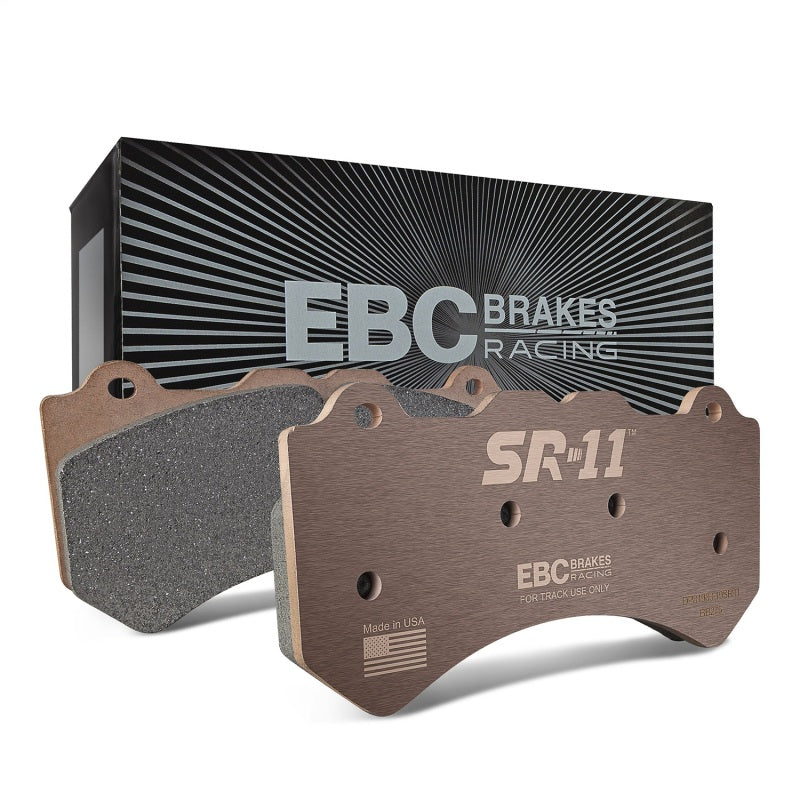 EBC SR-11 Brake Pad Sets - EBC Racing Wilwood Aero4 Radial Mount 6620 20mm SR-11 Sintered Race Pad
