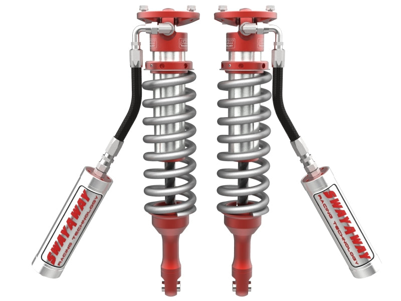 AFE Sway Coil Over Kit - aFe 05-22 Toyota Tacoma / 03-09 4Runner V6 4L Sway-A-Way 2.5 Front Coilover Kit w/ Remote Reservoirs