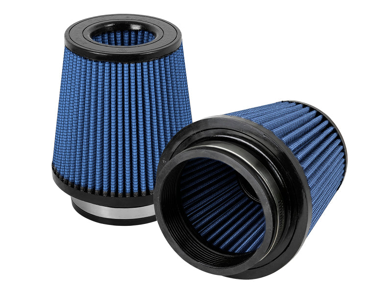 AFE Universal Pro-5 R Filter - aFe MagnumFLOW Air Filters UCO P5R A/F P5R 4F x 6B x 4-1/2T (Inv) x 6H (Pair)