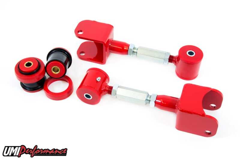 UMI Upper Control Arms - UMI Performance 78-88 GM G-Body Adjustable Upper Control Arms- Poly Bushings