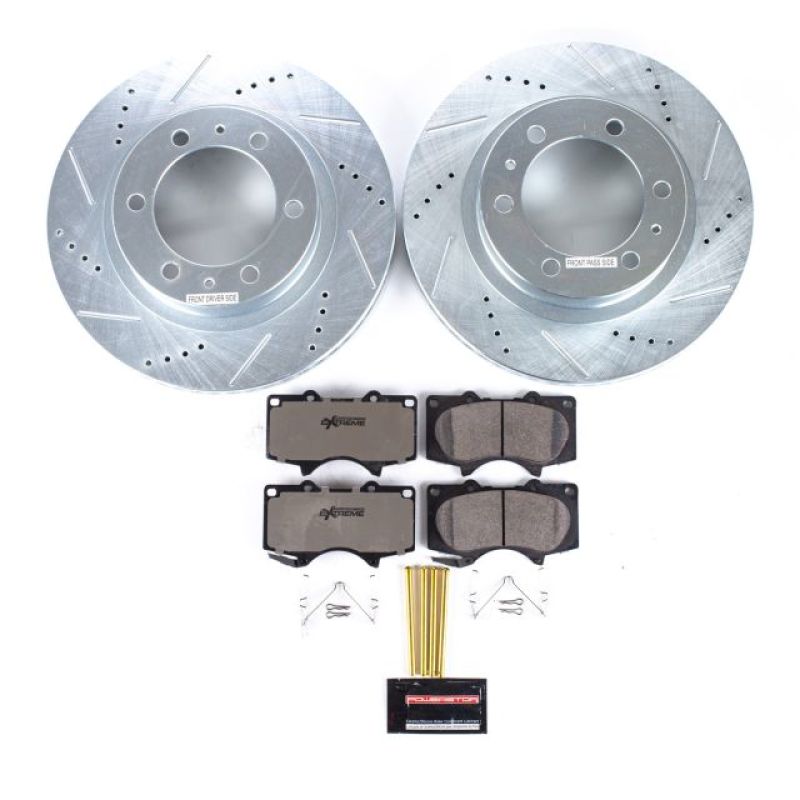 PSB Z36 Truck & Tow Kit - Power Stop 03-09 Toyota 4Runner Front Z36 Truck & Tow Brake Kit