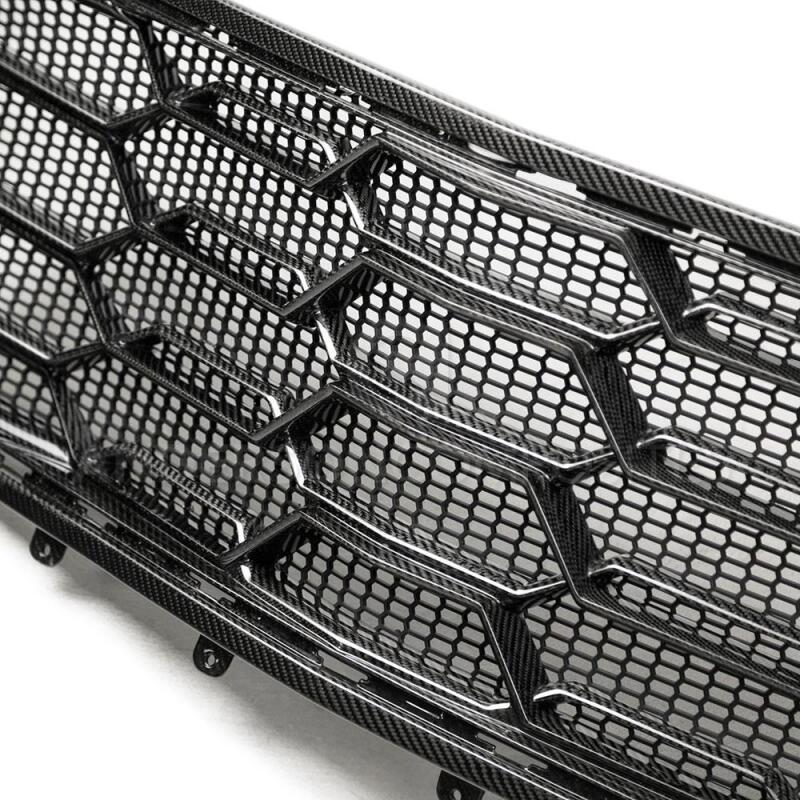 AND Front Grilles - Anderson Composites 17-18 Chevrolet Camaro ZL1 1LE Front Lower Grille