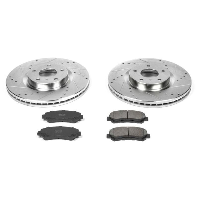 PSB Z23 Evolution Kit - Power Stop 09-14 Nissan Maxima Front Z23 Evolution Sport Brake Kit