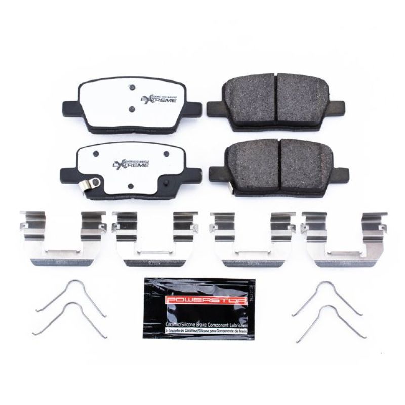 PSB Z26 Extreme Brake Pads - Power Stop 18-19 Buick Enclave Rear Z26 Extreme Street Brake Pads w/Hardware