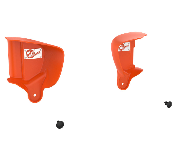 AFE Air Scoops - aFe Magnum FORCE Dynamic Air Scoop 15-18 BMW M3/15-20 M4 - Orange