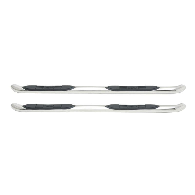 WES Nerf Bars - E-Series 3 - Westin 2004-2006 Toyota Tundra D-Cab E-Series 3 Nerf Step Bars - SS