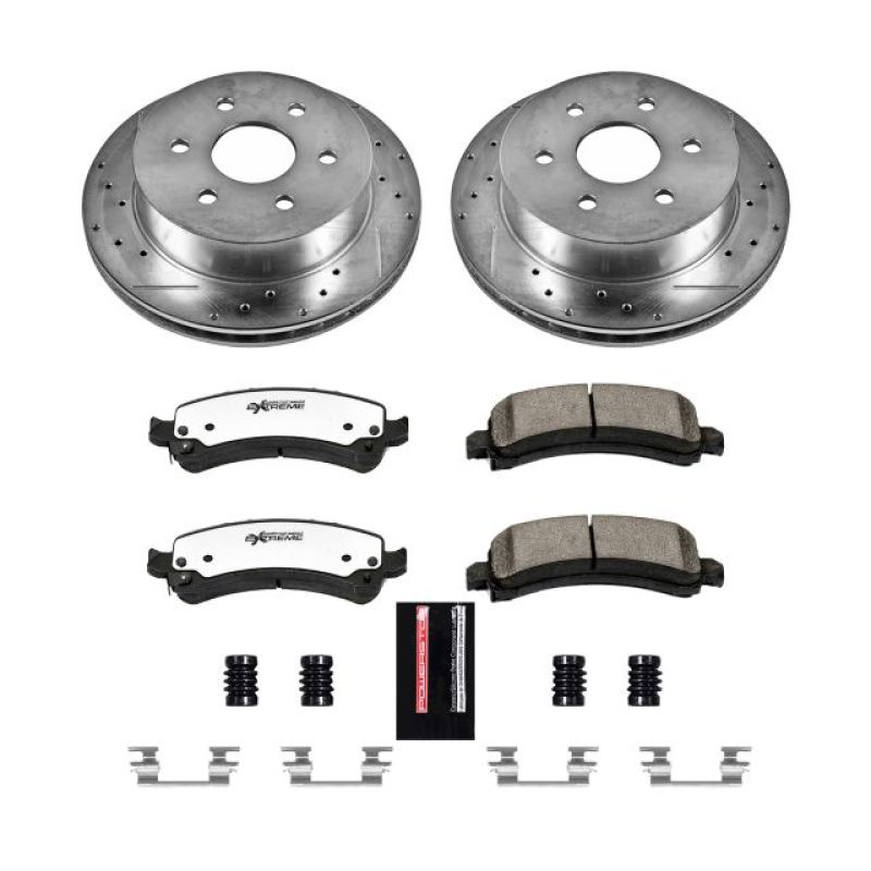 PSB Z36 Truck & Tow Kit - Power Stop 03-05 Chevrolet Express 2500 Rear Z36 Truck & Tow Brake Kit