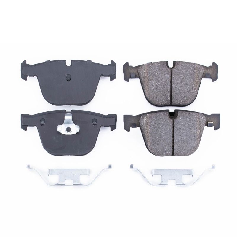 PSB Z17 Evolution Brake Pads - Power Stop 2011 BMW 1 Series M Rear Z17 Evolution Ceramic Brake Pads w/Hardware