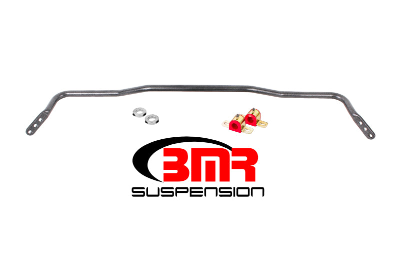 BMR Sway Bar Kits - BMR 15-17 S550 Mustang Rear Hollow 25mm 3-Hole Adj. Sway Bar Kit - Black Hammertone