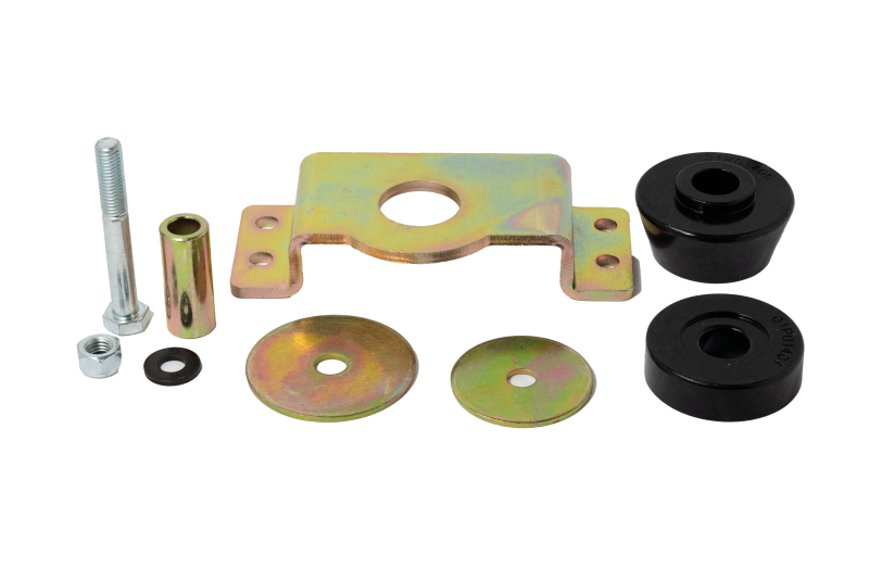 ES Trans Mounts - Black - Energy Suspension 07-21 Toyota Tundra 5.7L RWD Transmission Mount Adapter Set - Black