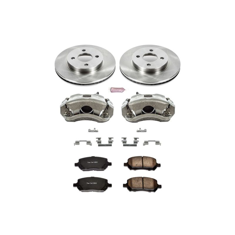 PSB Autospecialty Kit w/Cals - Power Stop 05-10 Chevrolet Cobalt Front Autospecialty Brake Kit w/Calipers