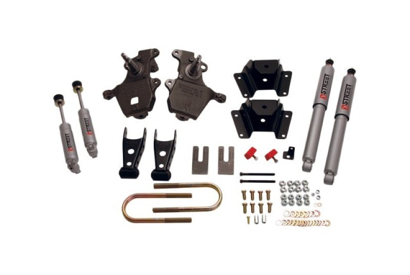 BT Lower Kit w SP Shocks - Belltech LOWERING KIT WITH SP SHOCKS