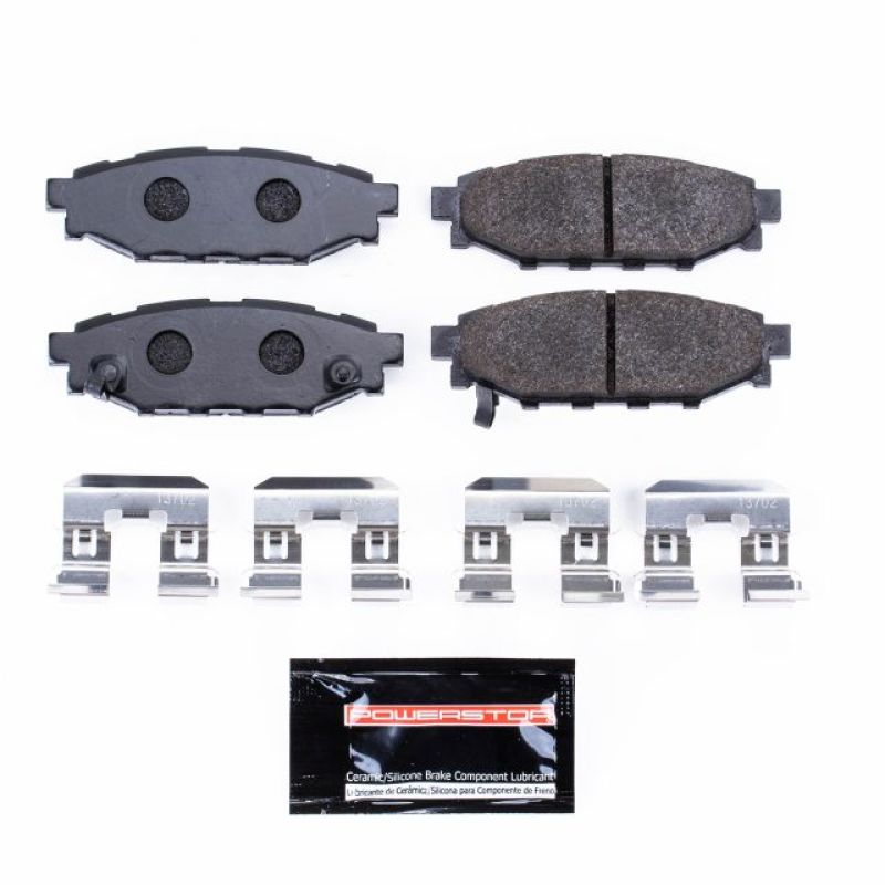 PSB Track Day Brake Pads - Power Stop 13-16 Subaru BRZ Rear Track Day Brake Pads