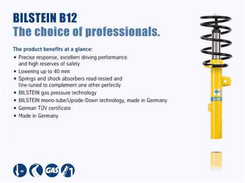 BIL B12 Series Suspension Kits - Bilstein B12 2011-2017 Porsche Cayenne V6 / V8 Front and Rear Suspension Kit