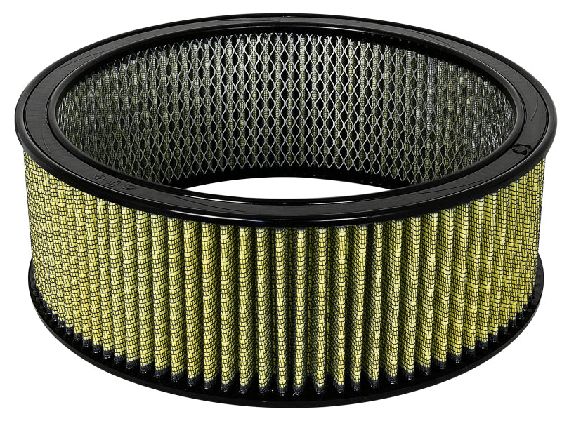 AFE Universal Pro-G 7 Filter - aFe MagnumFLOW Air Filters Round Racing PG7 A/F RR PG7 14OD x 12ID x 5H IN with E/M