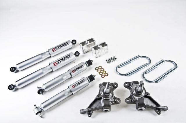 BT Lower Kit w SP Shocks - Belltech LOWERING KIT WITH SP SHOCKS