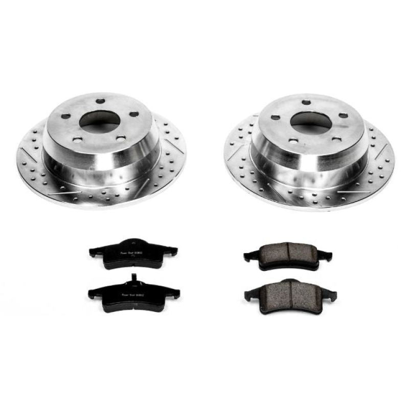 PSB Z23 Evolution Kit - Power Stop 99-04 Jeep Grand Cherokee Rear Z23 Evolution Sport Brake Kit