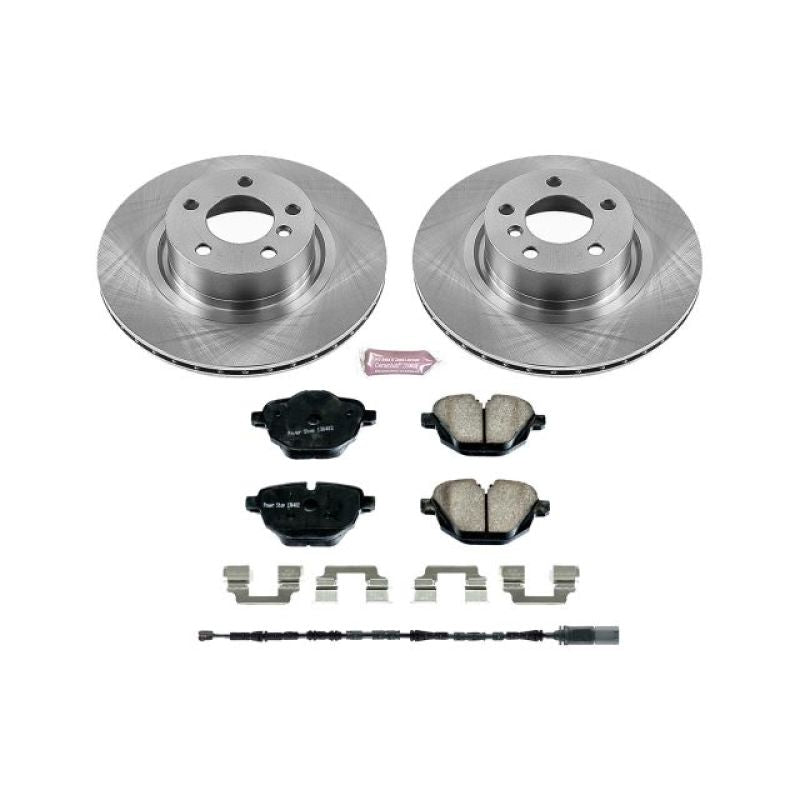 PSB Autospecialty Kit - Power Stop 11-17 BMW X3 Rear Autospecialty Brake Kit