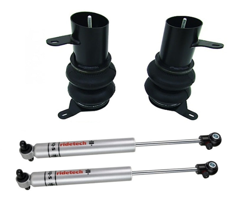 RID Suspension Kits - Rear - Ridetech 58-64 Impala Rear CoolRide Air Spring & RQ-S Shock Kit (For Use With Stock Arms)