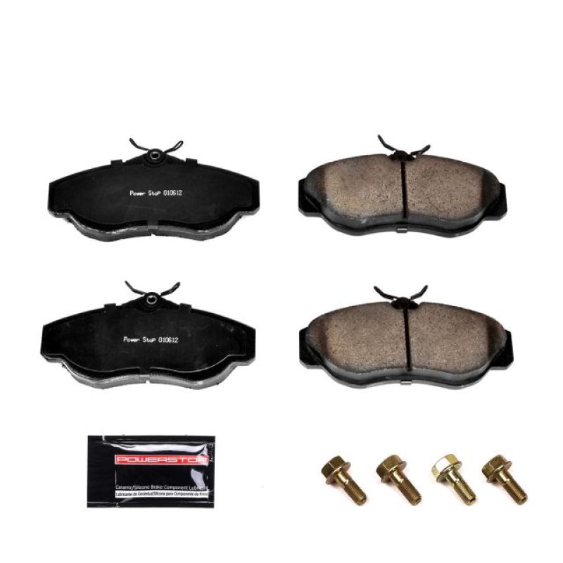 PSB Z23 Evolution Brake Pads - Power Stop 99-04 Land Rover Discovery Front Z23 Evolution Sport Brake Pads w/Hardware