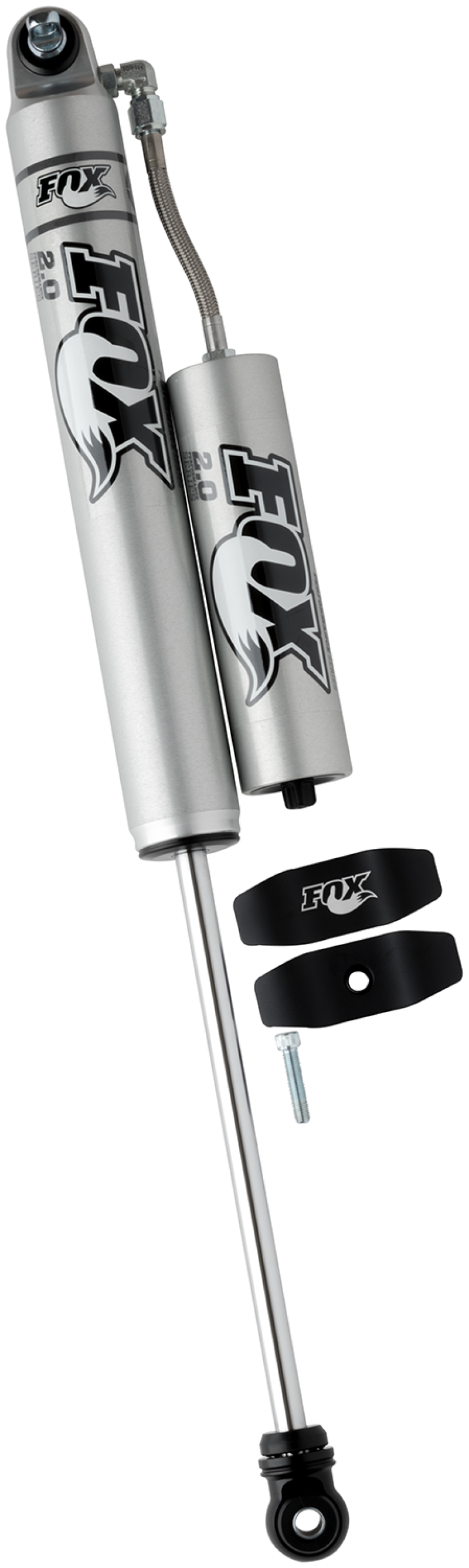 FOX 2.0 Perf Shock - Fox 07+ Jeep JK 2.0 Performance Series 11.6in. Smooth Body Remote Reservoir Rear Shock / 4-6in. Lift