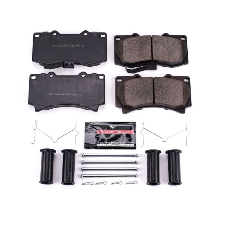 PSB Z23 Evolution Brake Pads - Power Stop 06-10 Hummer H3 Front Z23 Evolution Sport Brake Pads w/Hardware