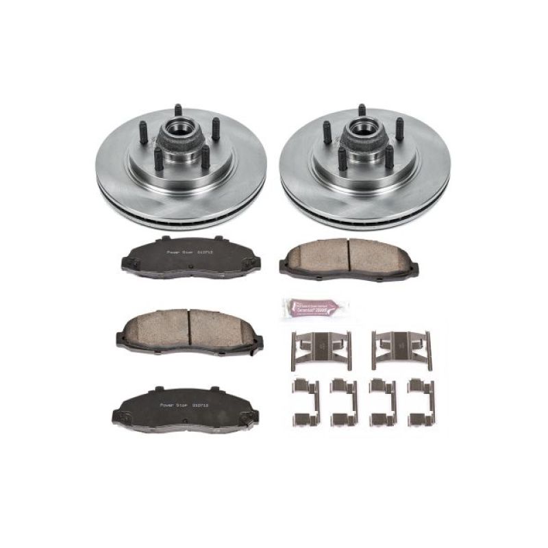 PSB Autospecialty Kit - Power Stop 00-03 Ford F-150 Front Autospecialty Brake Kit