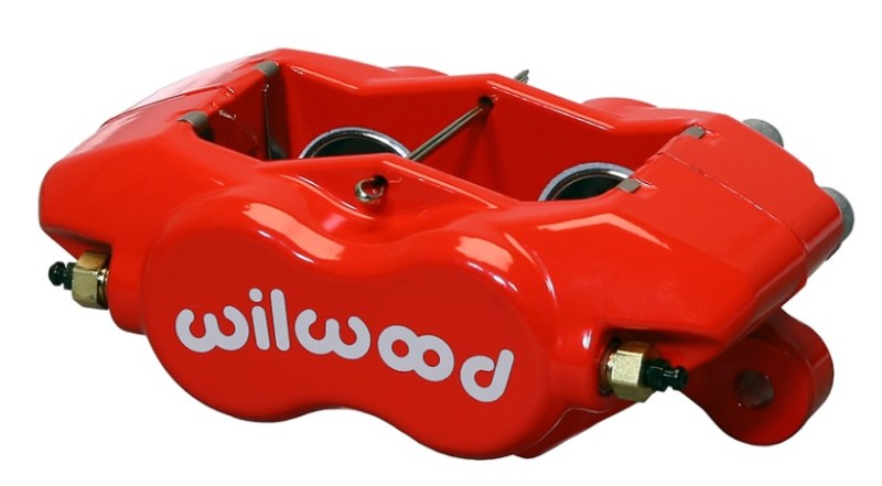WIL Dynalite Caliper - Wilwood Caliper-Forged Dynalite-Red 1.62in Pistons .81in Disc