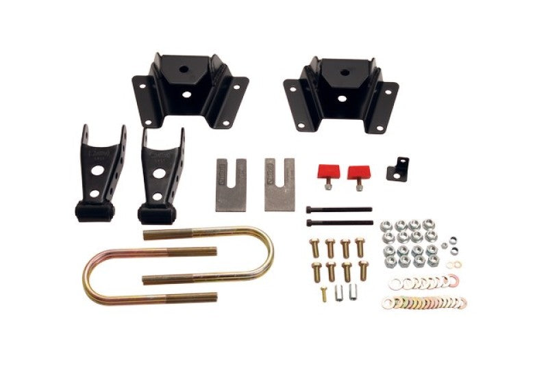 BT Shackle Kit - Belltech SHACKLE AND HANGER KIT 97-03 F150 ALL 4inch
