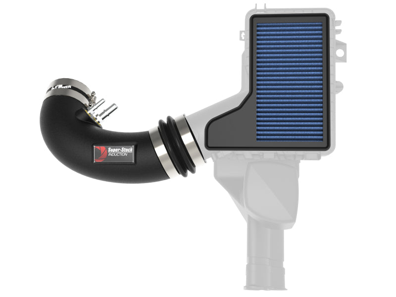 AFE Super Stock Induction System - aFe Super Stock Induction System Pro 5R Media 15-17 Ford Mustang V8-5.0L
