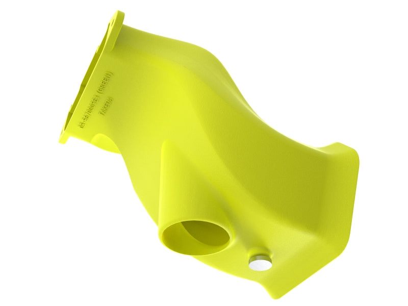 AFE Air Scoops - aFe 18-20 Hyundai Elantra GT L4-1.6L (t) Takeda Momentum Dynamic Air Scoop - Neon Green