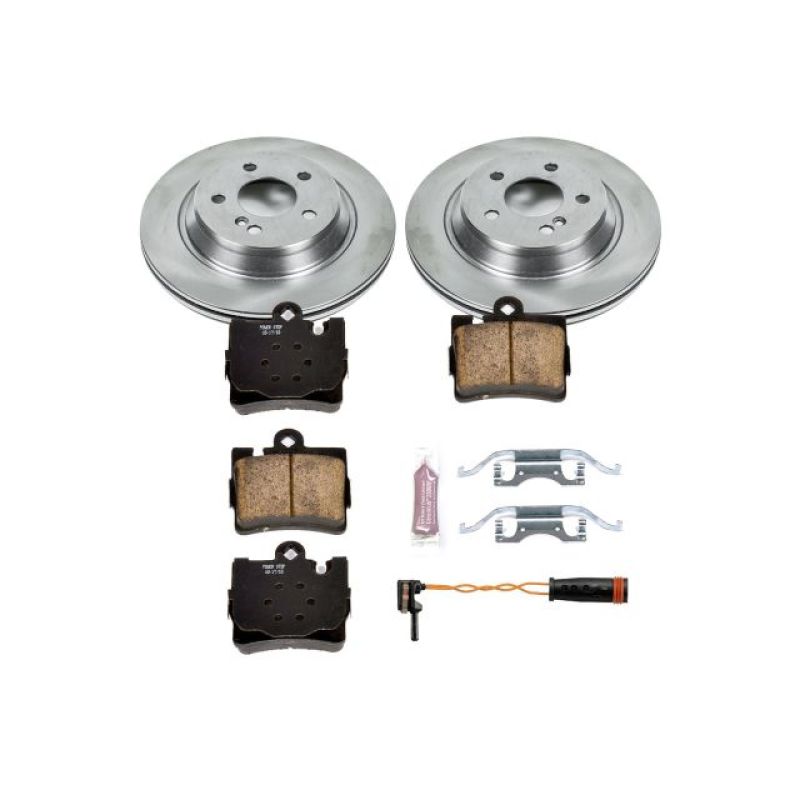 PSB Autospecialty Kit - Power Stop 00-03 Mercedes-Benz CL500 Rear Autospecialty Brake Kit